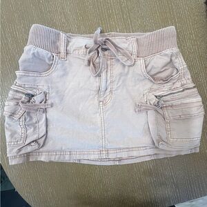 American Eagle Outfitters Tan Knit Skirt